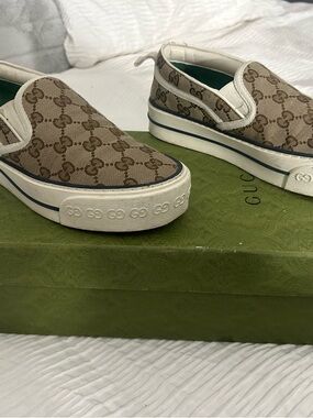 Nordstrom Gucci shoes Slip-On Sneakers in Brown and White